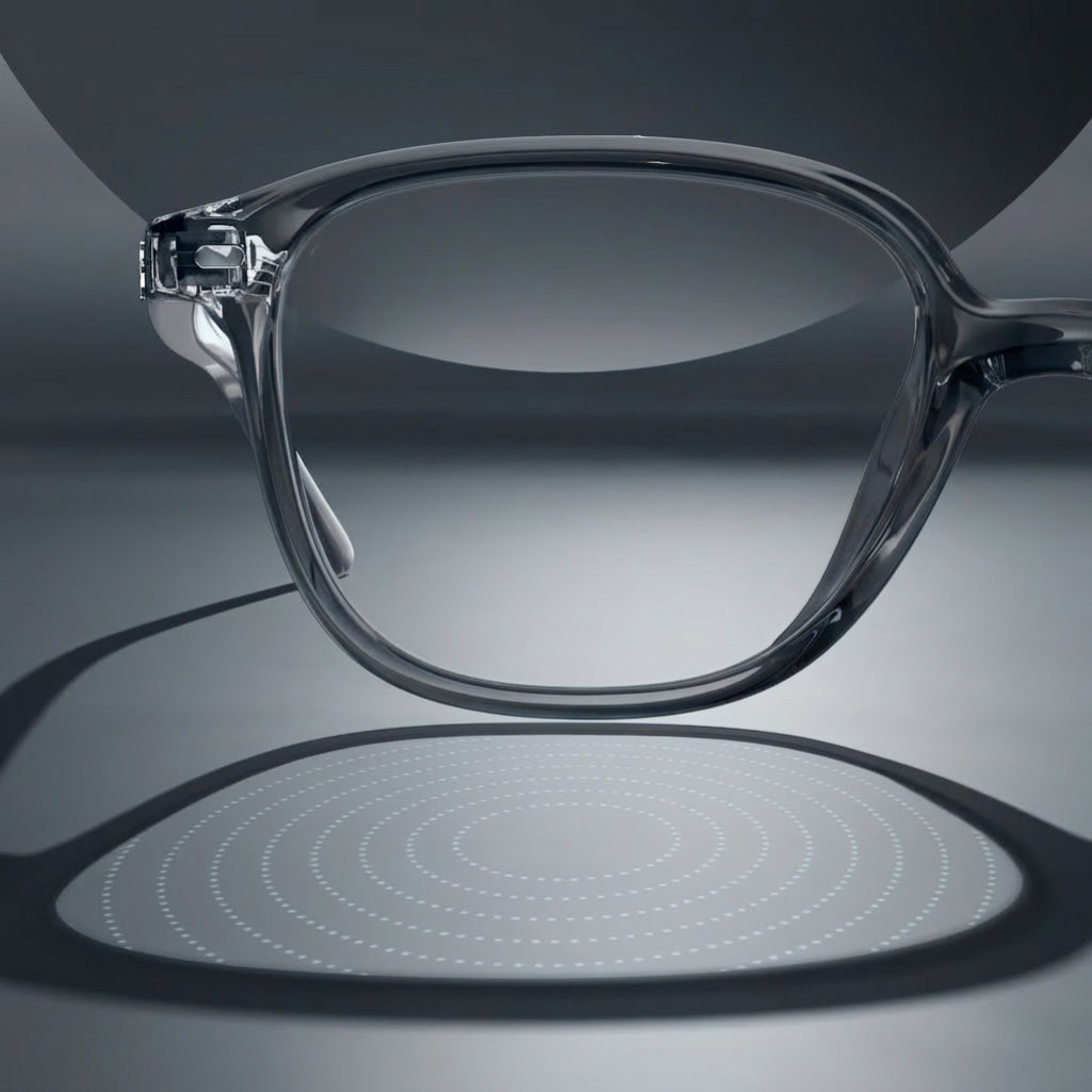 Child wearing myopia control lenses