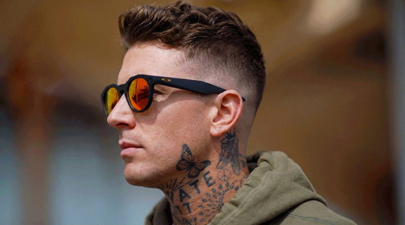 Oakley Meta smart glasses side view